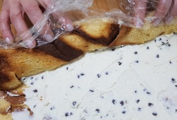 Rotolo Di Pandoro preparazione 7