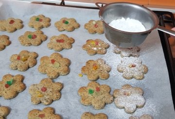 BISCOTTI DI GRANO SARACENO preparazione 9