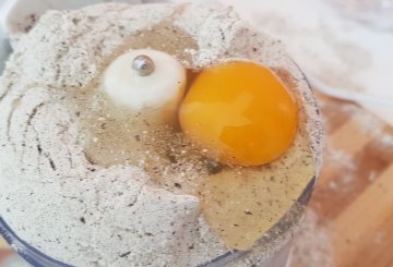 BISCOTTI DI GRANO SARACENO preparazione 2