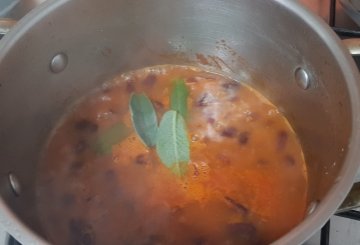 Pasta E Fagioli Neri preparazione 4