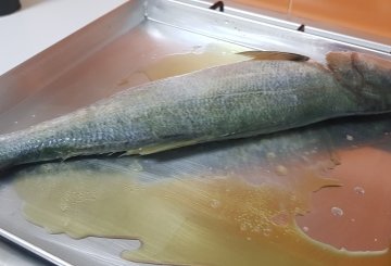 Pesce Serra Al Forno preparazione 1