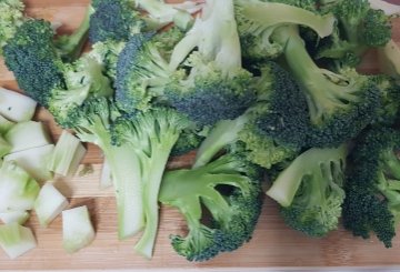 RISOTTO AI BROCCOLI preparazione 0