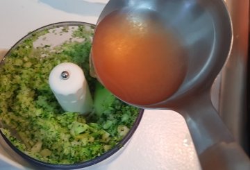 RISOTTO AI BROCCOLI preparazione 4