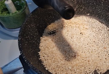 RISOTTO AI BROCCOLI preparazione 5