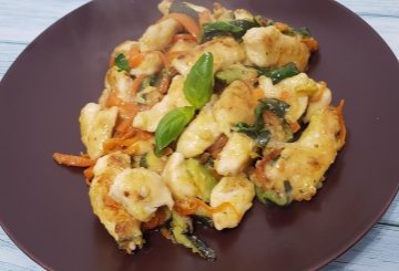 Straccetti Di Pollo Con Verdure preparazione 5