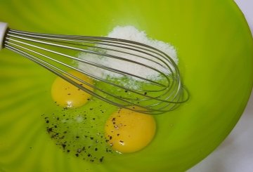 FRITTATA DI CARCIOFI preparazione 3