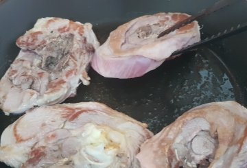 OSSOBUCO DI TACCHINO IN PADELLA preparazione 1