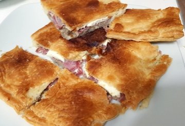 SFOGLIATA CON FUNGHI CHAMPIGNON preparazione 9