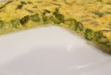 FRITTATA DI ASPARAGI AL FORNO preparazione 5