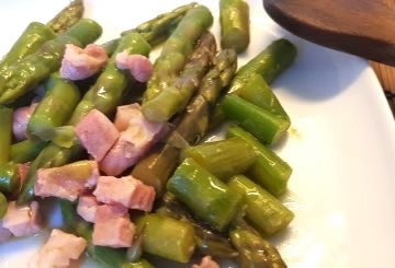 Asparagi In Padella  preparazione 5