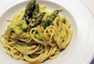 Spaghetti Con Asparagi preparazione 9