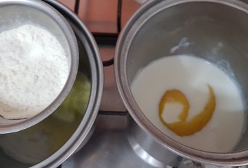 CREPES ALLA CREMA PASTICCERA preparazione 2