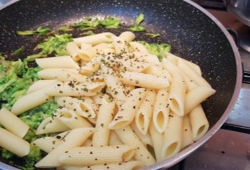 PASTA ZUCCHINE E SPECK preparazione 6