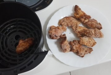 ALETTE DI POLLO SURGELATE FRIGGITRICE AD ARIA preparazione 0