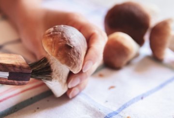 PORCINI TRIFOLATI preparazione 0