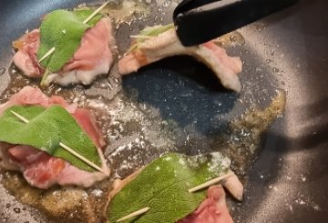 SALTIMBOCCA ALLA ROMANA preparazione 6