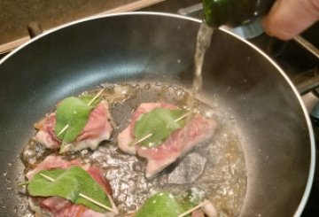 SALTIMBOCCA ALLA ROMANA preparazione 7