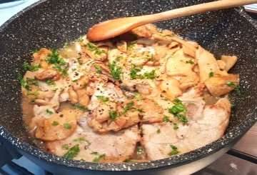 SCALOPPINE AI FUNGHI preparazione 8