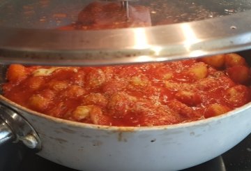 GNOCCHI AL POMODORO preparazione 8