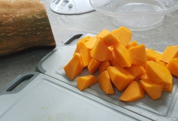 PASTA E ZUCCA  preparazione 0