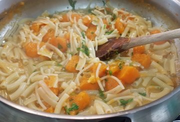 PASTA E ZUCCA  preparazione 10