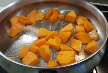 PASTA E ZUCCA  preparazione 3