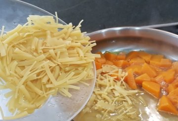 PASTA E ZUCCA  preparazione 6