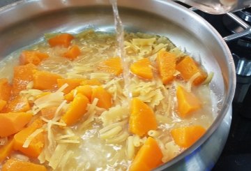 PASTA E ZUCCA  preparazione 7