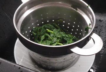 CIME DI RAPA IN PADELLA preparazione 2