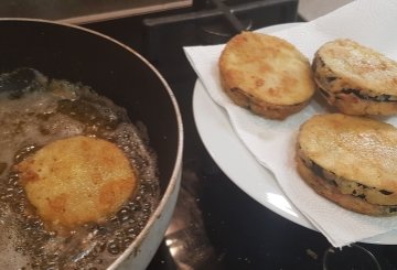 CORDON BLEU DI MELANZANE preparazione 7