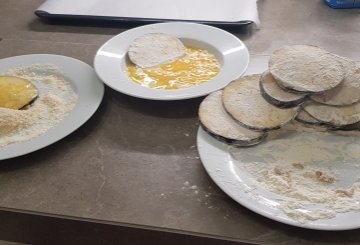 COTOLETTE DI MELANZANE preparazione 1