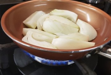 FINOCCHI IN PADELLA preparazione 2