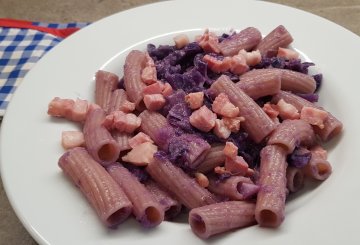 PASTA CON CAVOLO ROSSO preparazione 13