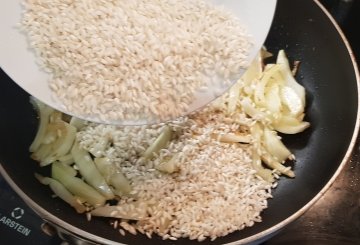 RISOTTO AI FINOCCHI preparazione 3