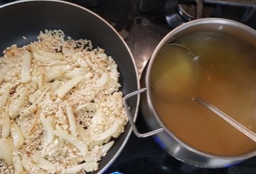 RISOTTO AI FINOCCHI preparazione 4