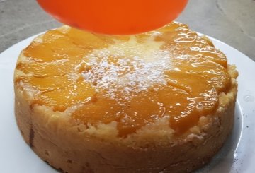 TORTA DI PESCHE ROVESCIATA preparazione 11