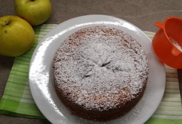 TORTA DI MELE GRATTUGIATE preparazione 10