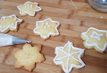 BISCOTTI FIOCCHI DI NEVE preparazione 14