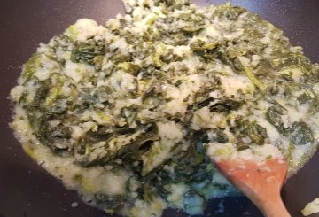 CIME DI RAPA E PATATE preparazione 7