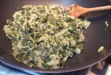 CIME DI RAPA E PATATE preparazione 8