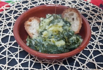 CIME DI RAPA E PATATE preparazione 9