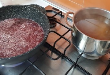 Risotto Al Vino Rosso preparazione 2