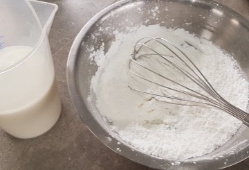 BUDINO AL LATTE preparazione 1