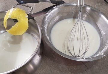 BUDINO AL LATTE preparazione 3
