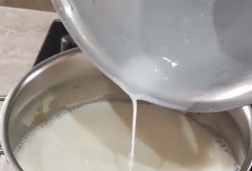 BUDINO AL LATTE preparazione 4
