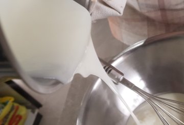 BUDINO AL LATTE preparazione 6