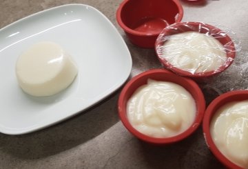 BUDINO AL LATTE preparazione 8