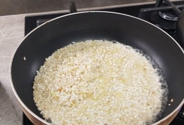 RISOTTO CON MORTADELLA preparazione 2