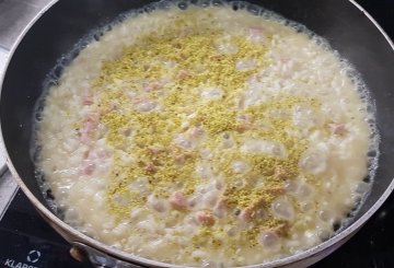 RISOTTO CON MORTADELLA preparazione 5