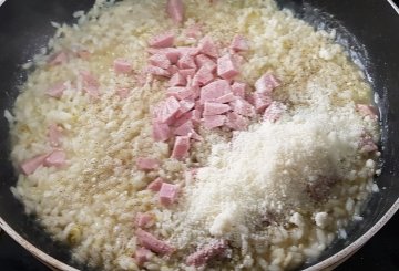 RISOTTO CON MORTADELLA preparazione 6